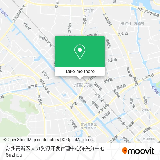 苏州高新区人力资源开发管理中心浒关分中心 map