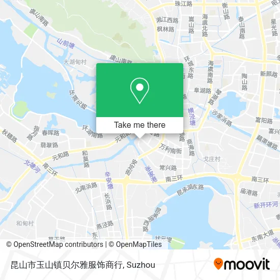 昆山市玉山镇贝尔雅服饰商行 map