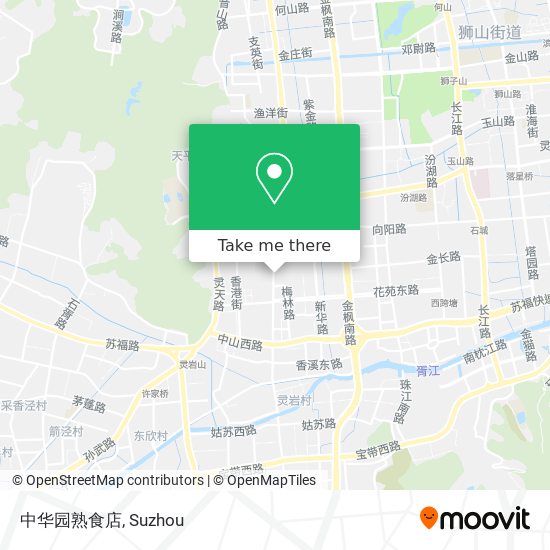 How To Get To 中华园熟食店in 吴中区by Bus Or Metro