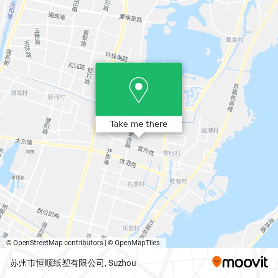 苏州市恒顺纸塑有限公司 map