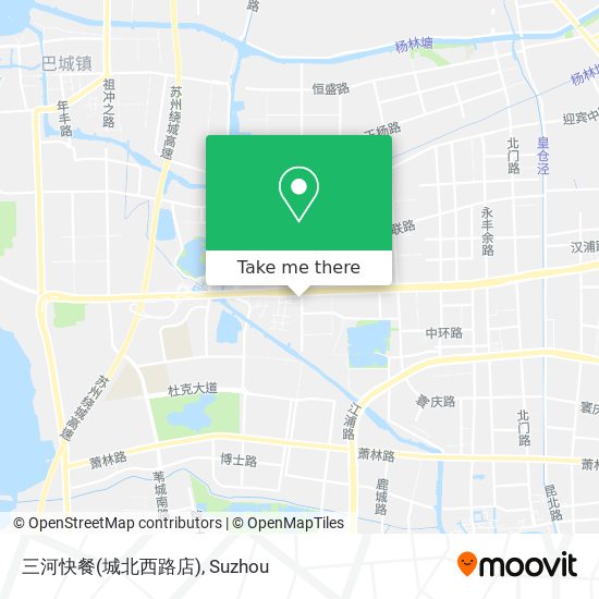 三河快餐(城北西路店) map