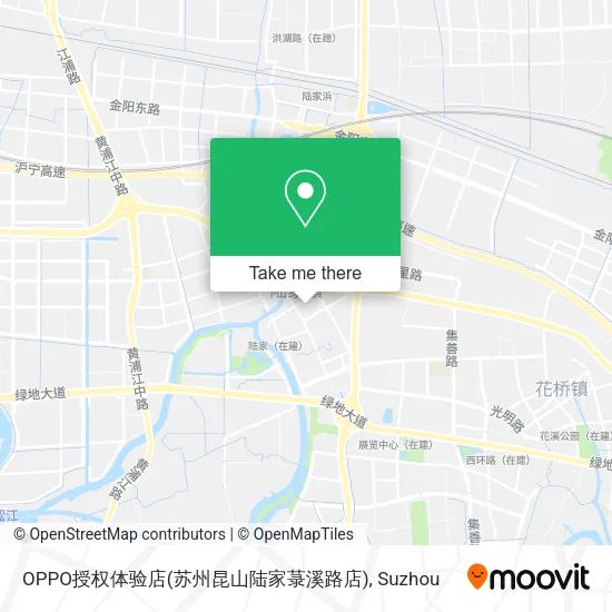 OPPO授权体验店(苏州昆山陆家菉溪路店) map