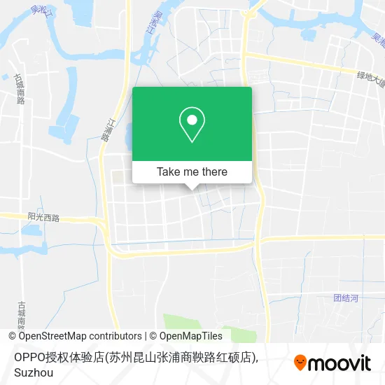 OPPO授权体验店(苏州昆山张浦商鞅路红硕店) map