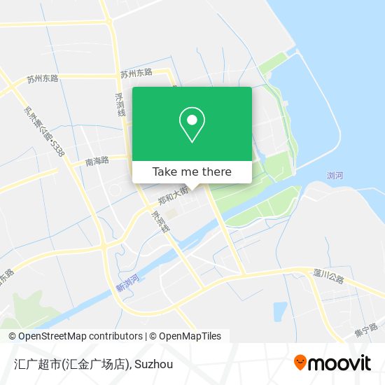 汇广超市(汇金广场店) map