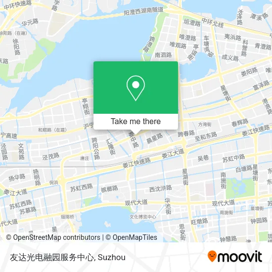 友达光电融园服务中心 map