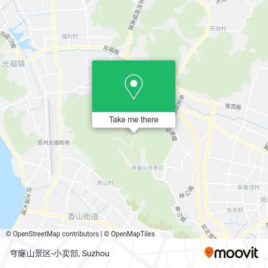 穹窿山景区-小卖部 map