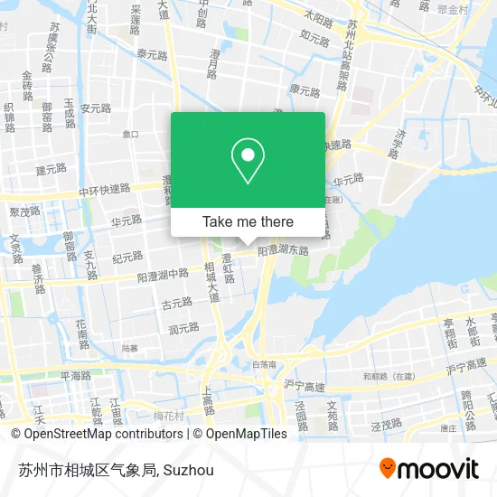 苏州市相城区气象局 map