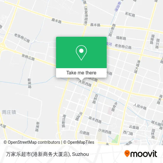 万家乐超市(港新商务大厦店) map