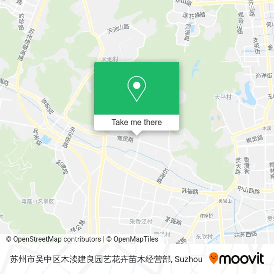 苏州市吴中区木渎建良园艺花卉苗木经营部 map