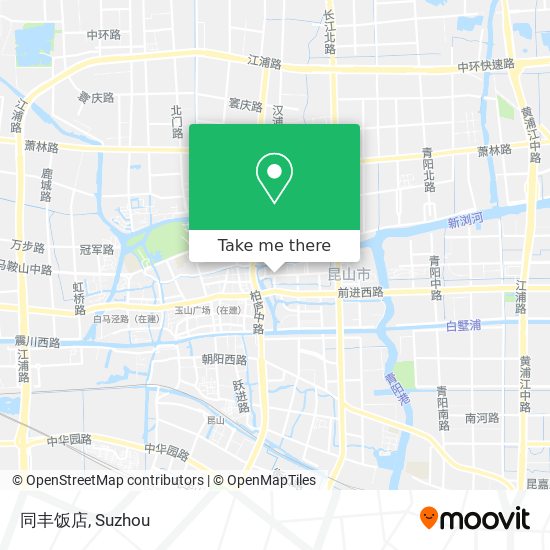 同丰饭店 map