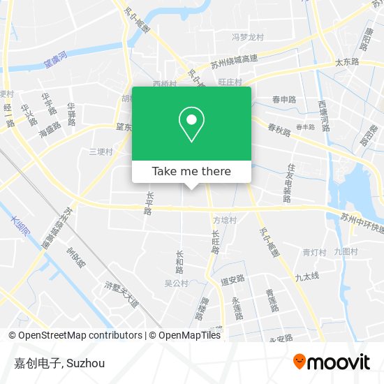 嘉创电子 map