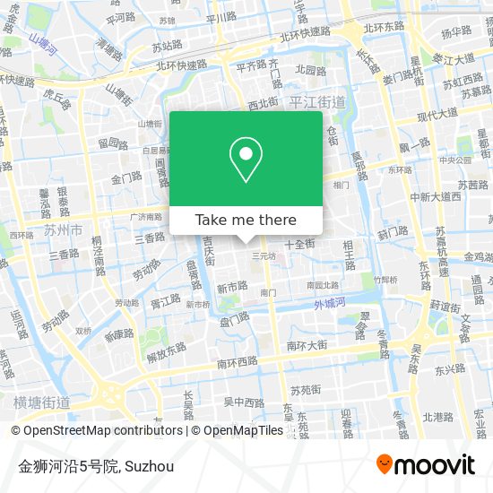 金狮河沿5号院 map
