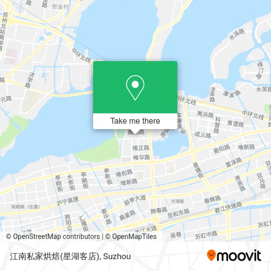 江南私家烘焙(星湖客店) map