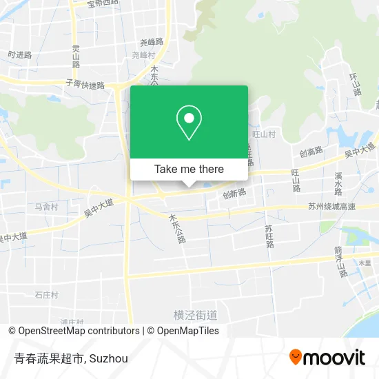 青春蔬果超市 map