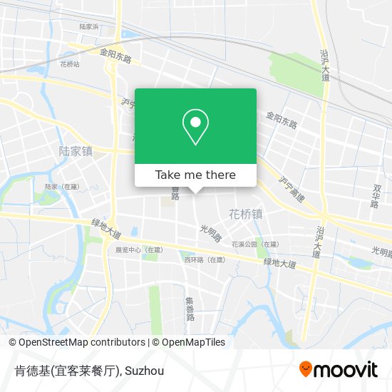 肯德基(宜客莱餐厅) map