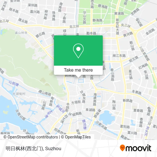 明日枫林(西北门) map