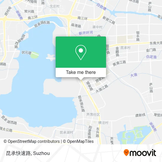 昆承快速路 map