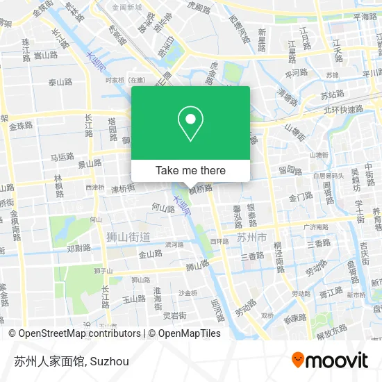 苏州人家面馆 map