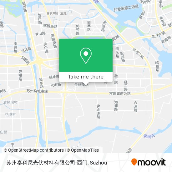 苏州泰科尼光伏材料有限公司-西门 map