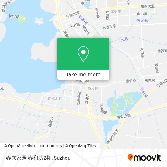春来家园·春和坊2期 map