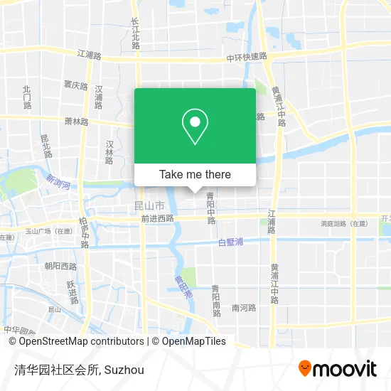 清华园社区会所 map
