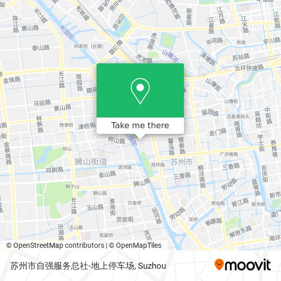 苏州市自强服务总社-地上停车场 map