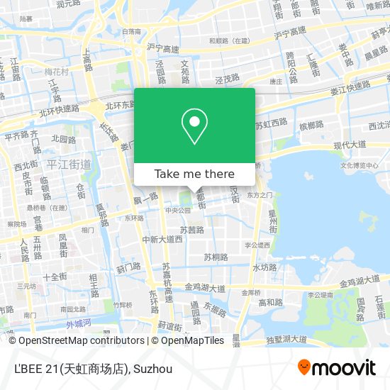 L'BEE 21(天虹商场店) map