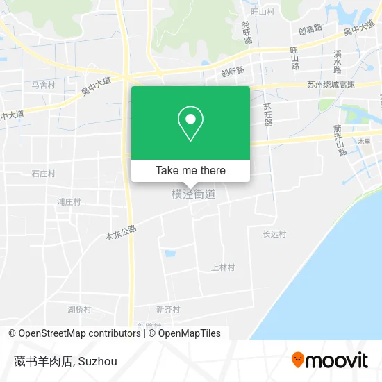 藏书羊肉店 map