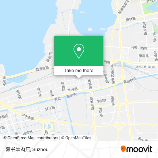 藏书羊肉店 map