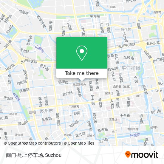 阊门-地上停车场 map