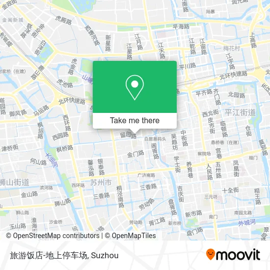 旅游饭店-地上停车场 map