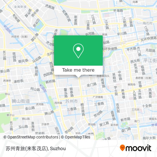 苏州青旅(来客茂店) map