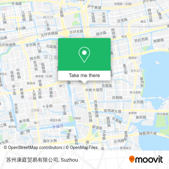 苏州康庭贸易有限公司 map