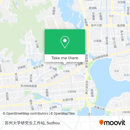 苏州大学研究生工作站 map