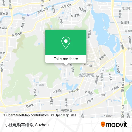 小汪电动车维修 map