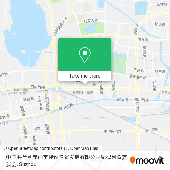 中国共产党昆山市建设投资发展有限公司纪律检查委员会 map