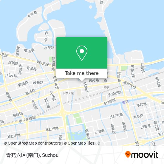 青苑六区(南门) map