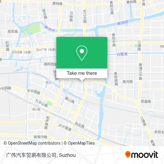 广伟汽车贸易有限公司 map