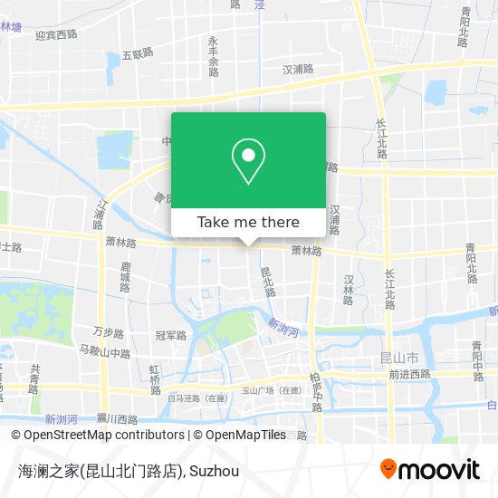 海澜之家(昆山北门路店) map