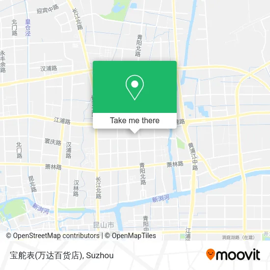 宝舵表(万达百货店) map