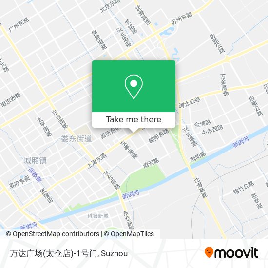 万达广场(太仓店)-1号门 map