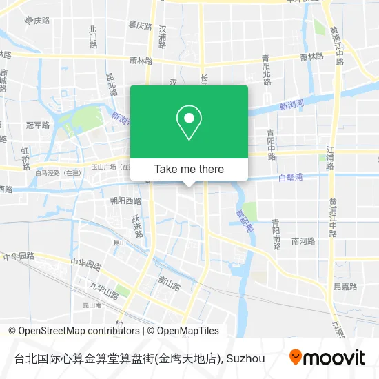 台北国际心算金算堂算盘街(金鹰天地店) map