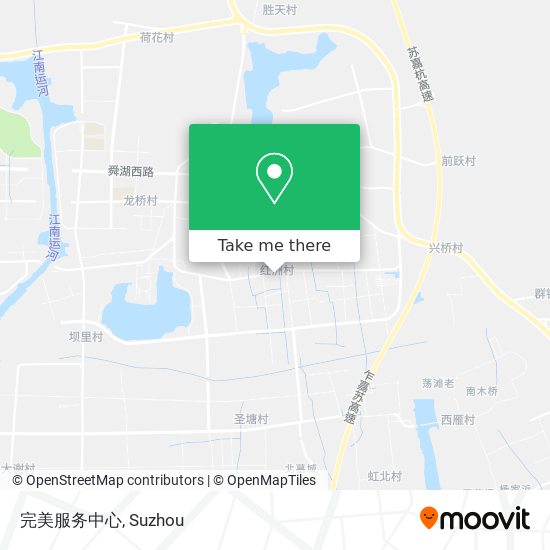 完美服务中心 map