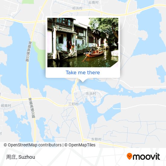 周庄 map