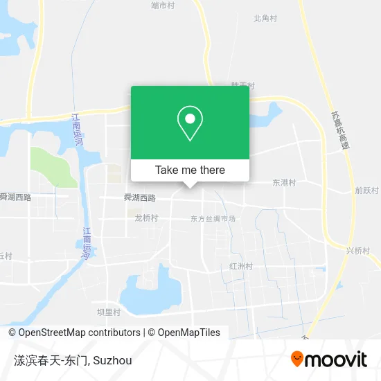 漾滨春天-东门 map