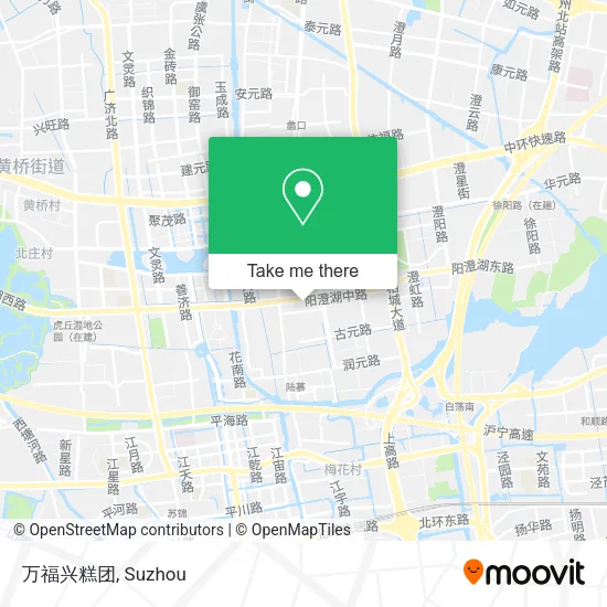 万福兴糕团 map