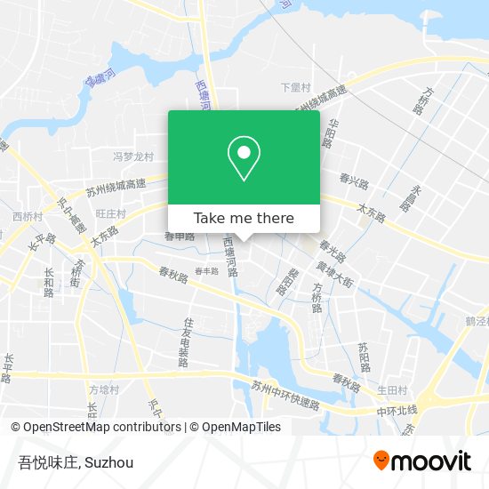 吾悦味庄 map