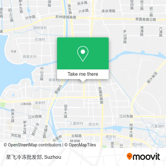 星飞冷冻批发部 map