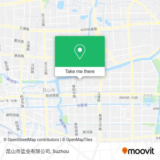 昆山市盐业有限公司 map