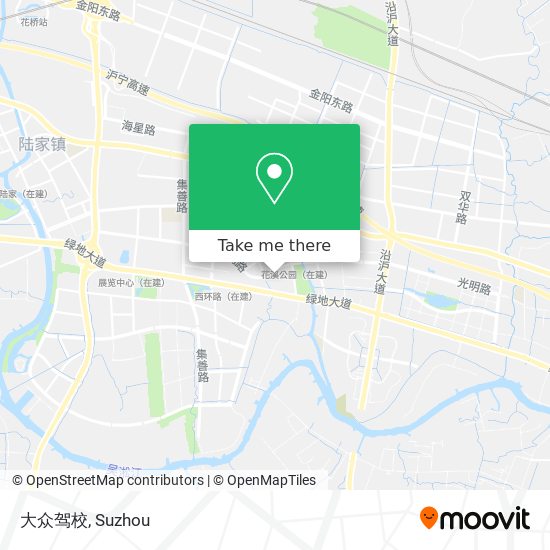 大众驾校 map